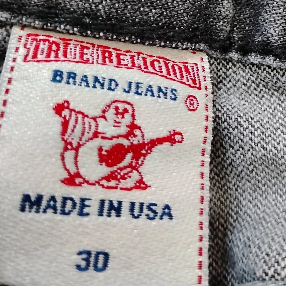 Vintage True Religion Billy Big T Denim Jeans 30x34